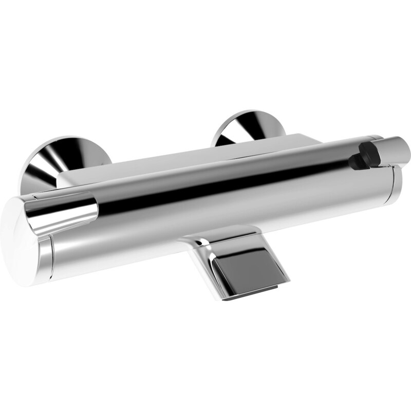 Vanová baterie Fit 150 mm, chrom, nástěnná, termostatická, bez příslušenství, Hansa 65132101