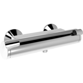 Sprchová baterie Fit 150 mm, chrom, nástěnná, termostatická, bez příslušenství, Hansa 65140101