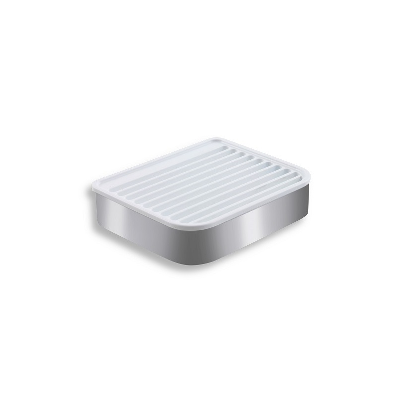 Mýdlenka Bílá/chrom, nerez, Novaservis, 65548,4