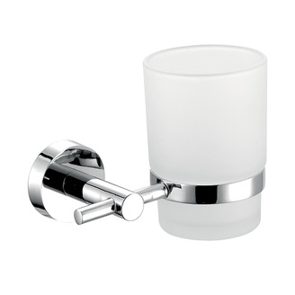 Držák kartáčku a pasty Mephisto, sklo/chrom, Novaservis, 6806,0