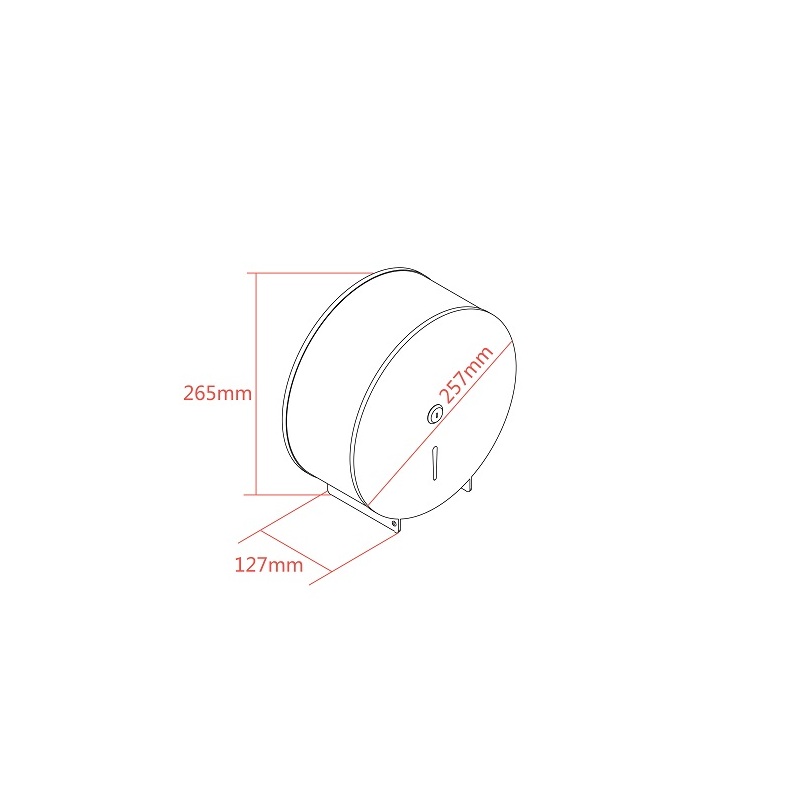 Zásobník toaletního papíru, nerez, Novaservis, 69088,4