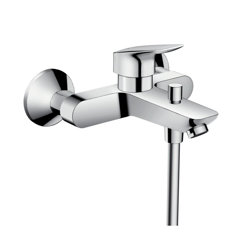 Vanová baterie Logis 150 mm, chrom, nástěnná, bez příslušenství, Hansgrohe 71400000