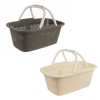 Koš prádelní Orion, s držadly LOOP 29 l