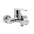 Vanová baterie TITANIA FRESH, 100 mm, chrom, nástěnná, bez příslušenství, Novaservis 96025/1,0