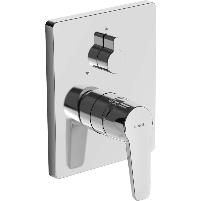 Vanová baterie HANSAPOLO, chrom, podomítková, bez příslušenství, Hansa 80609093