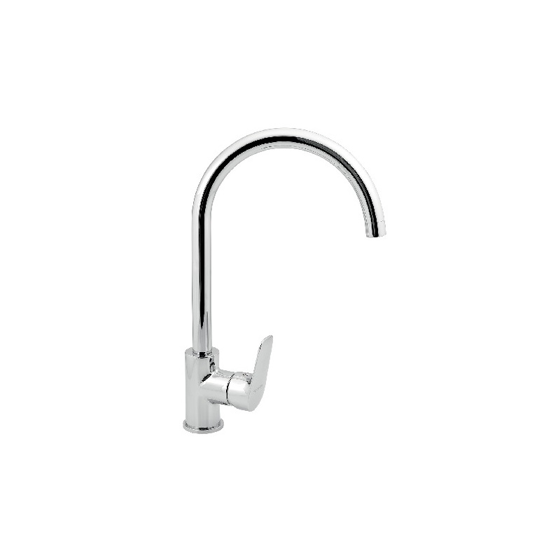 Dřezová baterie TITANIA PURE, chrom, stojánková, bez výpustě, Novaservis 90313,0