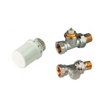 Radiátorový termostatický set, přímý, 1/2“, Honeywell VTL3020DS15