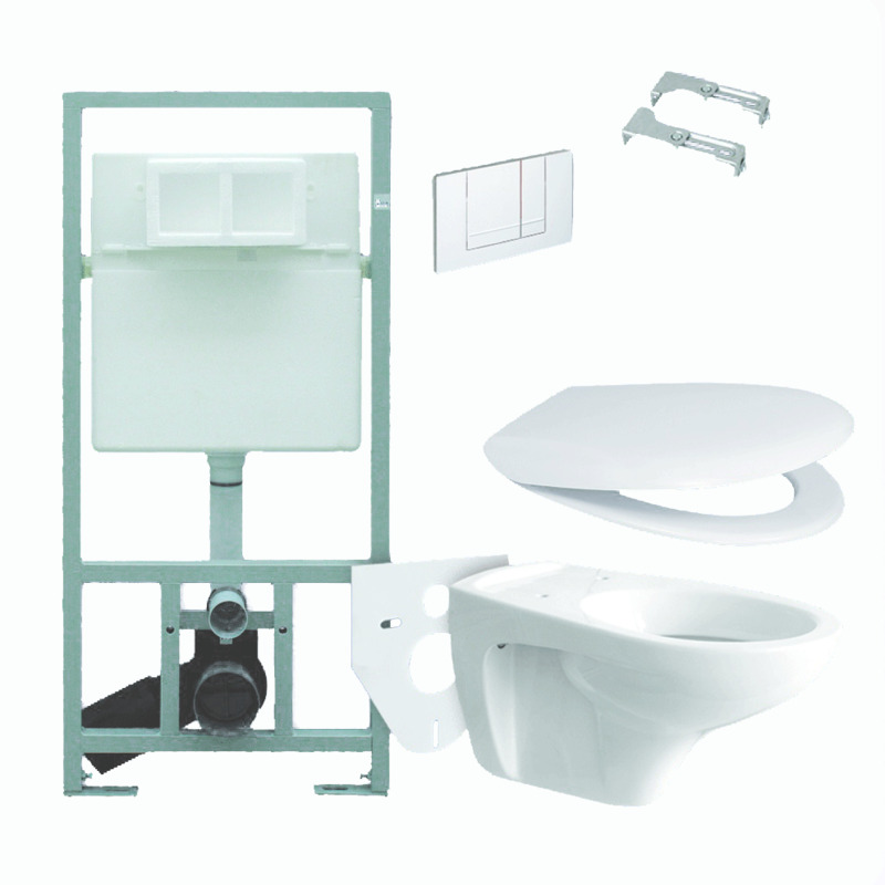 SANIT - WC závěsný komplet PACK PIANO 995 M