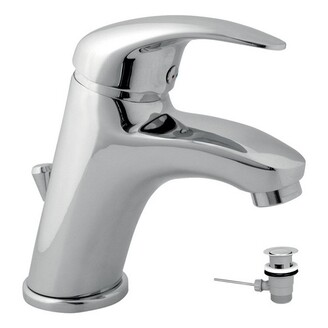 Umyvadlová baterie Titania Lux, chrom, stojánková, s výpustí, Novaservis 91001,0