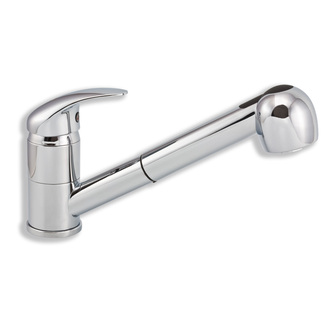 Dřezová baterie Titania Lux, chrom, stojánková, Novaservis 91081,0