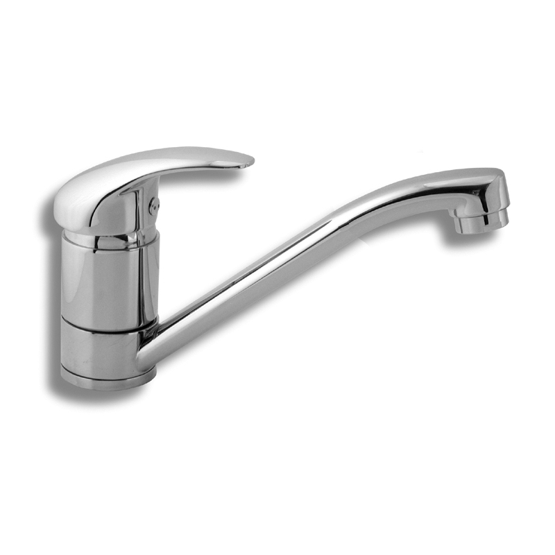 Dřezová baterie Titania Lux, chrom, stojánková, Novaservis 91096,0