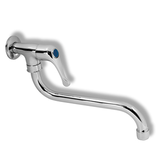 Umyvadlová baterie Titania Iris, chrom, nástěnná, Novaservis 92007,0