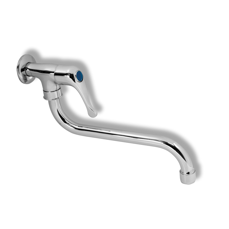 Umyvadlová baterie Titania Iris, chrom, nástěnná, Novaservis 92007,0