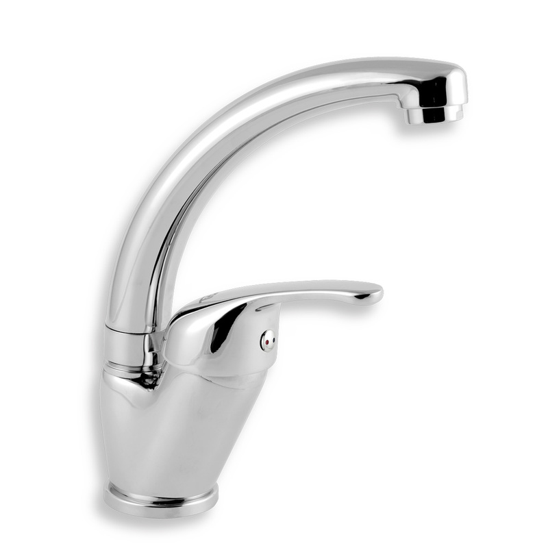 Umyvadlová baterie Titania Fresh, chrom, stojánková, bez výpustě, Novaservis 92016,0