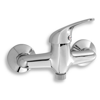 Sprchová baterie Titania Iris 150 mm, chrom, nástěnná, bez příslušenství, Novaservis 92060/1,0