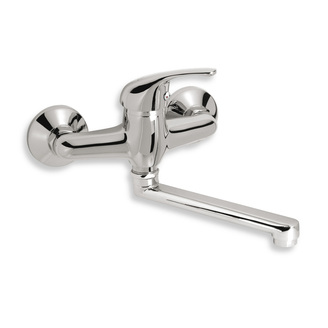 Umyvadlová baterie Titania Iris 150 mm, chrom, nástěnná, Novaservis 92076,0