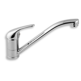 Dřezová baterie Titania Iris, chrom, stojánková, Novaservis 92091,0