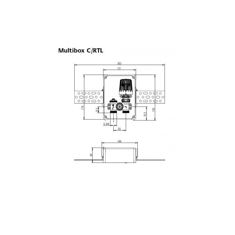 MULTIBOX C/RTL Heimeier 9303-00.800