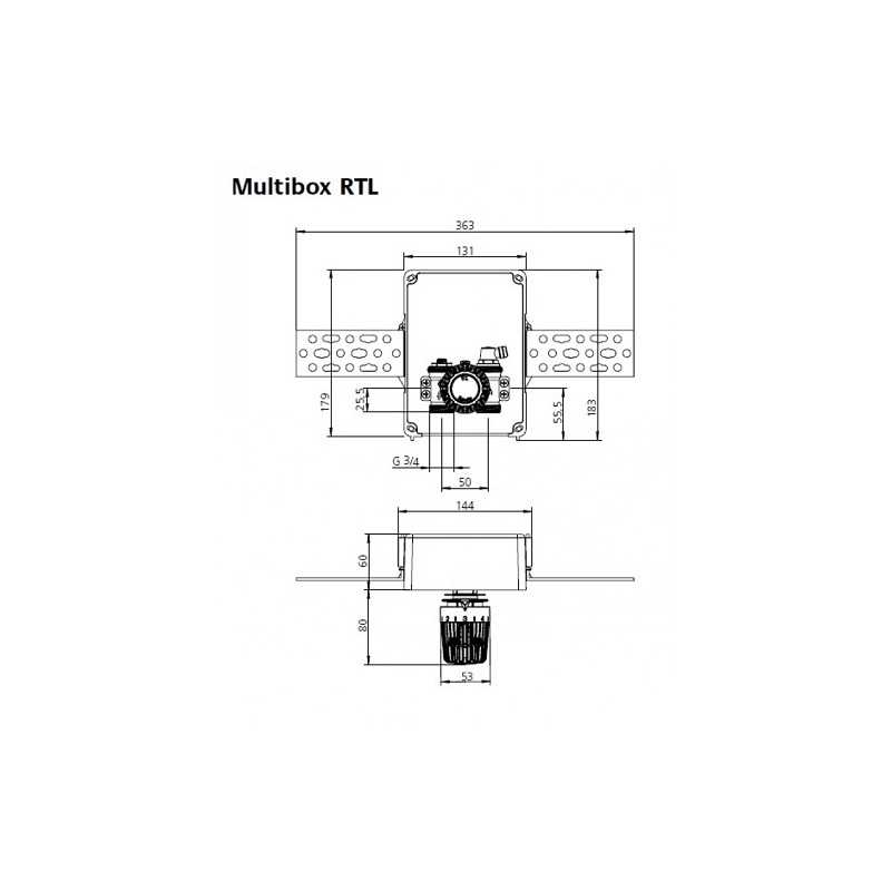 MULTIBOX RTL Heimeier 9304-00.800