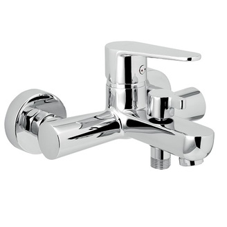 Vanová baterie Titania Fresh 150 mm, chrom, nástěnná, bez příslušenství, Novaservis 96021/1,0