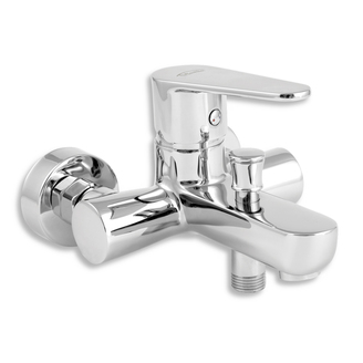 Vanová baterie Titania Fresh 100 mm, chrom, nástěnná, bez příslušenství, Novaservis 96024/1,0