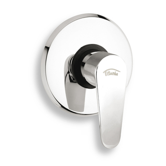 Sprchová baterie Titania Fresh, chrom, podomítková, bez příslušenství, Novaservis 96050,0