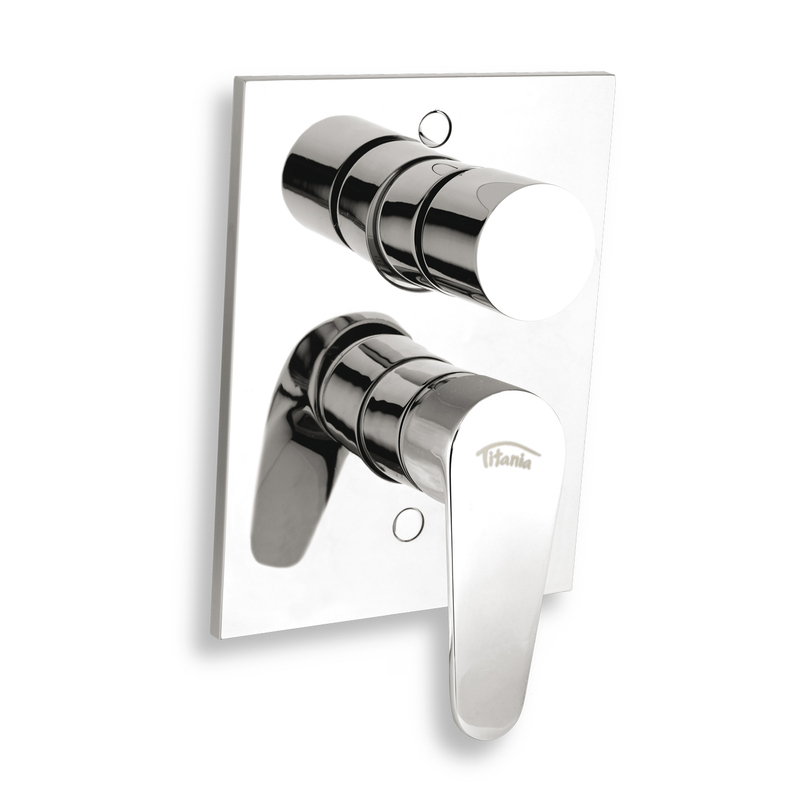 Sprchová baterie Titania Fresh, chrom, podomítková, bez příslušenství, Novaservis 96050R,0