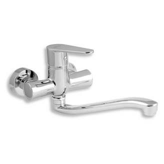 Umyvadlová baterie Titania Fresh 100 mm, chrom, nástěnná, Novaservis 96074,0