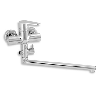 Umyvadlová paneláková baterie Titania Fresh 100 mm chrom, bez příslušenství, Novaservis 96673/1,0