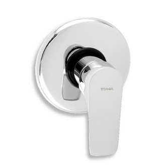 Sprchová baterie Titania Nice, chrom, podomítková, bez příslušenství, Novaservis 97050,0