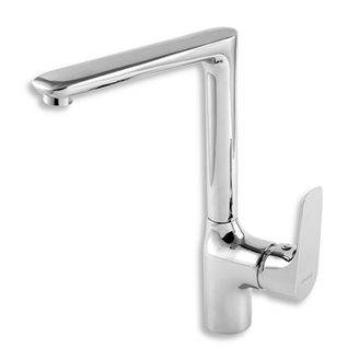 Dřezová baterie Titania Nice, chrom, stojánková, Novaservis 97713,0