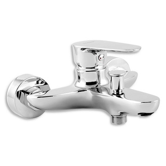 Vanová baterie Titania Smart 150 mm, chrom, nástěnná, bez příslušenství, Novaservis 98020/1,0