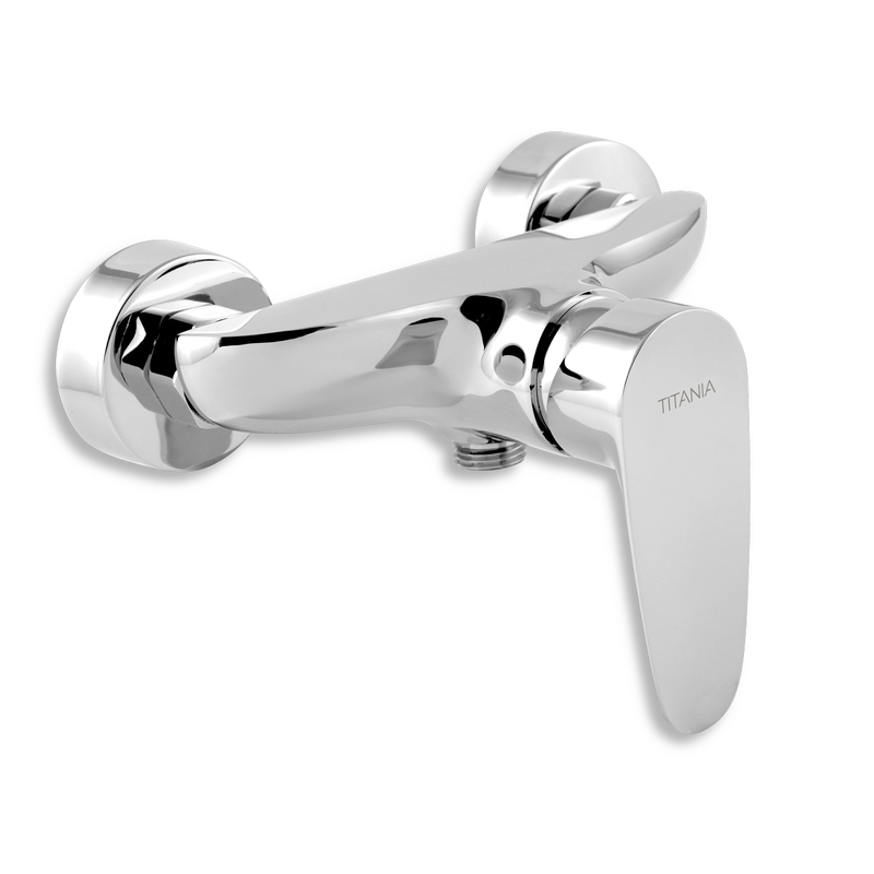 Sprchová baterie Titania Smart 150 mm, chrom, nástěnná, bez příslušenství, Novaservis 98061/1,0