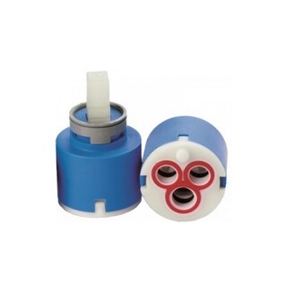 Směšovací keramická kartuše jednokolíková, 35 mm, nízká, KEROX K-35 C, Steno, 990731N