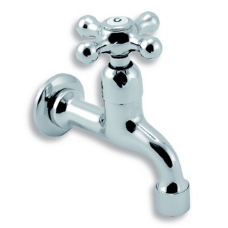 Umyvadlová baterie Titania Retro II, chrom, stojánková, bez výpusti, Novaservis 99106,0