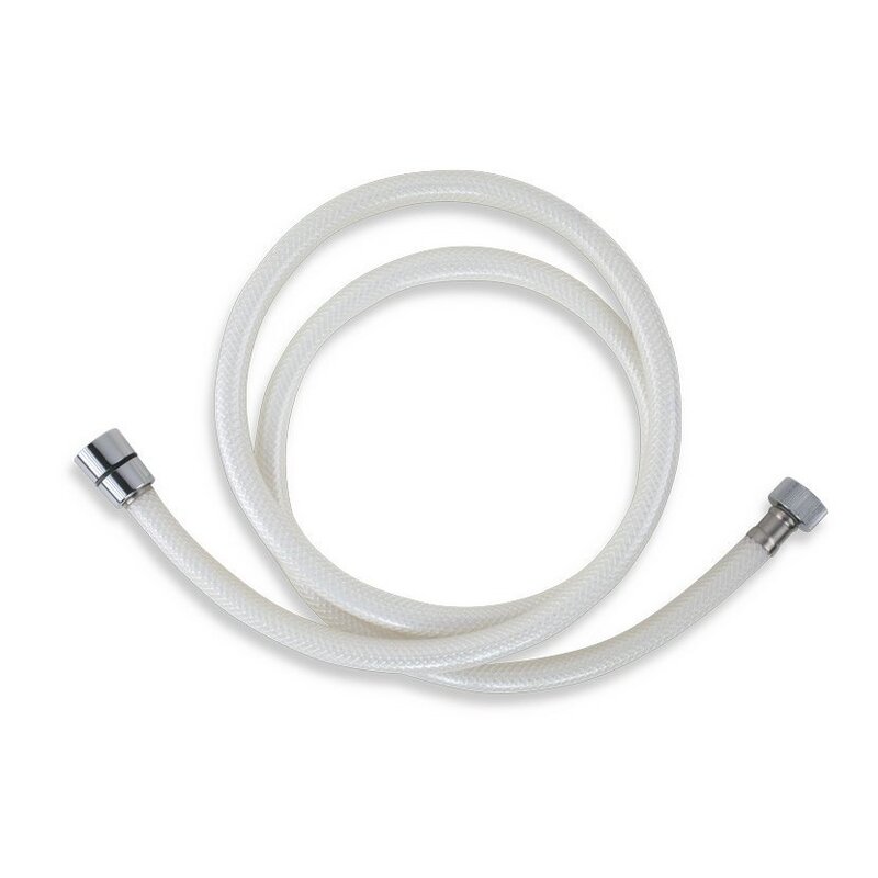 Sprchová hadice 155 cm, bílá, Novaservis PVC/155,1