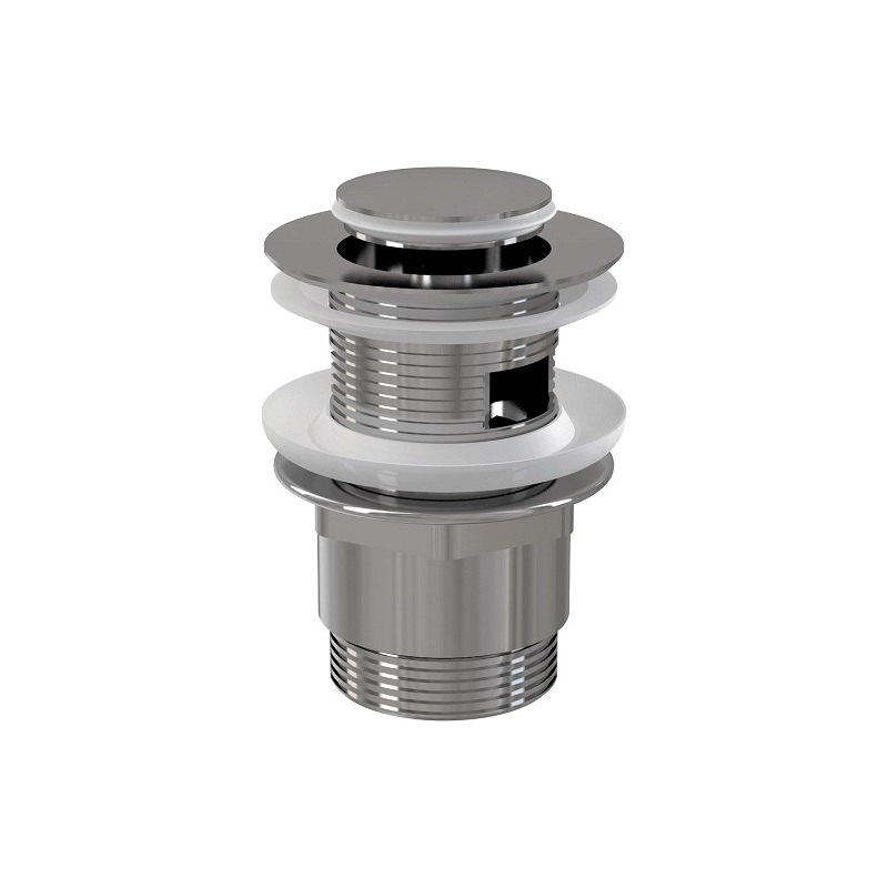 Umyvadlová výpusť 5/4, chrom, click-clacki, malá zátka, Alcadrain A39