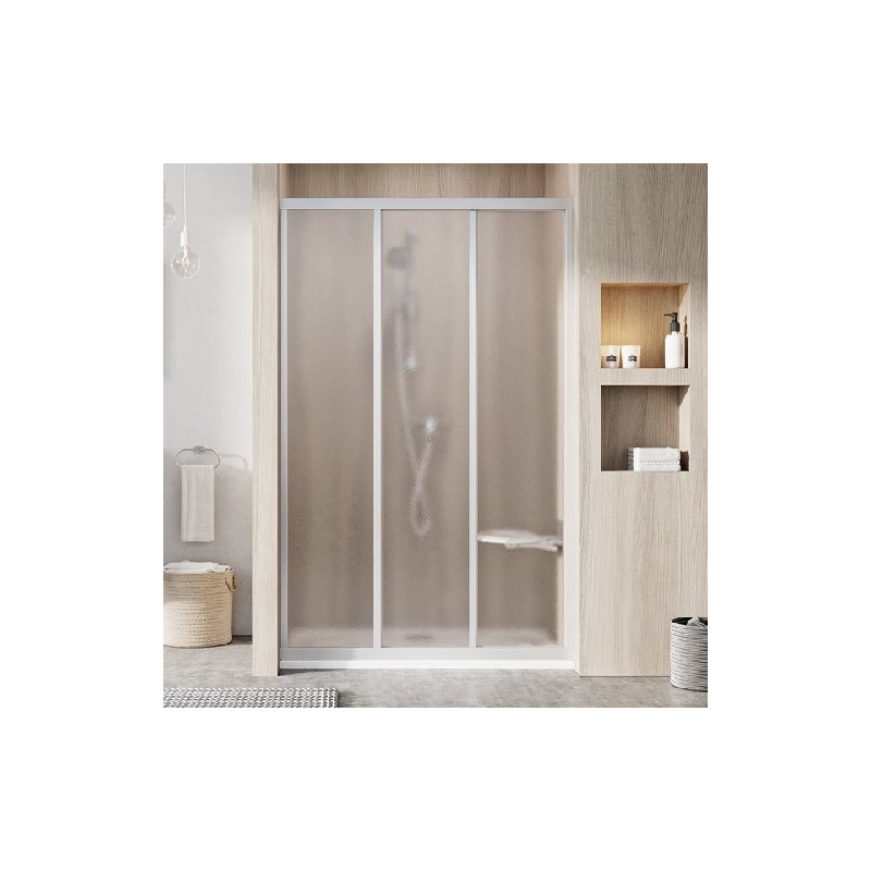 Sprchové dveře Supernova ASDP3 1000 mm, sklo Grape, profil satin, Ravak, 00VA0UR2ZG