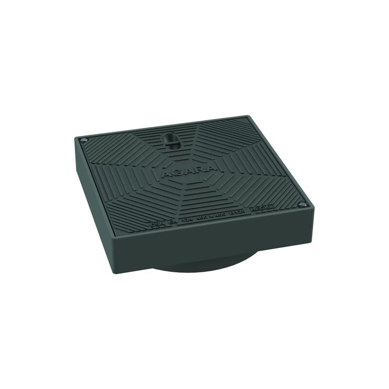 Šachtový poklop AGARA KG B125, litinový, KG DN 400, HECKL