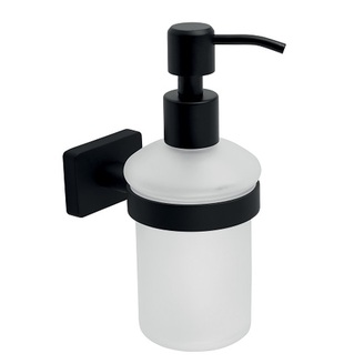 Dávkovač mýdla Greta, černá matná, Novaservis, AGR34BL