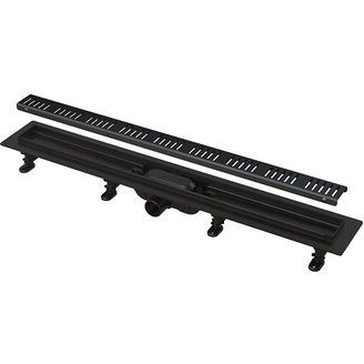 Sprchový odtokový žlab APZ10BLACK 850 mm, Alcadrain