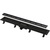 Sprchový odtokový žlab APZ10BLACK 850 mm, Alcadrain