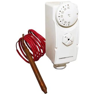 Příložný termostat s kapilárou AT10F, Thermocontrol