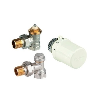 Radiátorový termostatický set, rohový, 1/2“, Honeywell VTL3020DS15