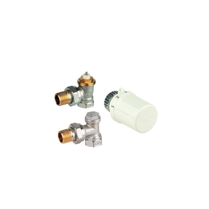 Radiátorový termostatický set, rohový, 1/2“, Honeywell VTL3020DS15