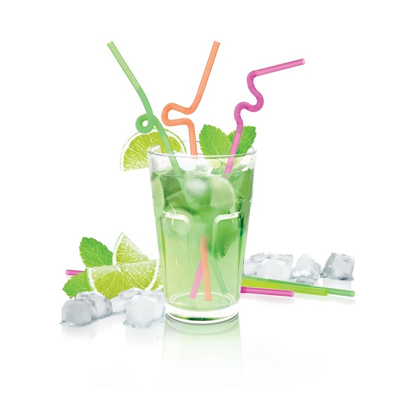 Slámky Tescoma, myDRINK, dlouhé kolínko, 40 ks, 308856