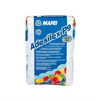 Lepidlo cementové ADESILEX P9 šedý 5 kg, Mapei, 006145A