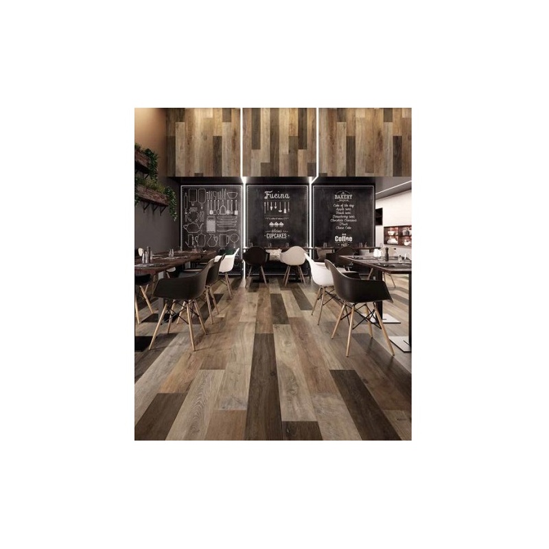 Dlažba Legend Brown 20×120 cm Rett.