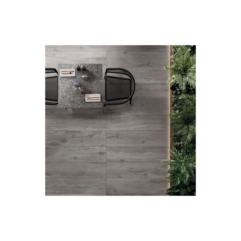 Dlažba Legend Grey 20×120 cm Rett.