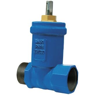 Šoupátko domovní přípojky BETA-ZZ DN 40 G 6/4 x 2 závit MF